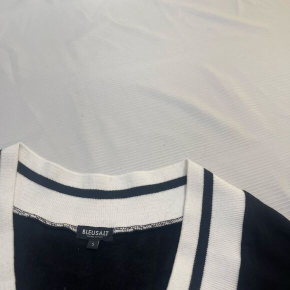 Bleusalt Malibu Black White Top Size 5 US XL - Picture 3 of 7